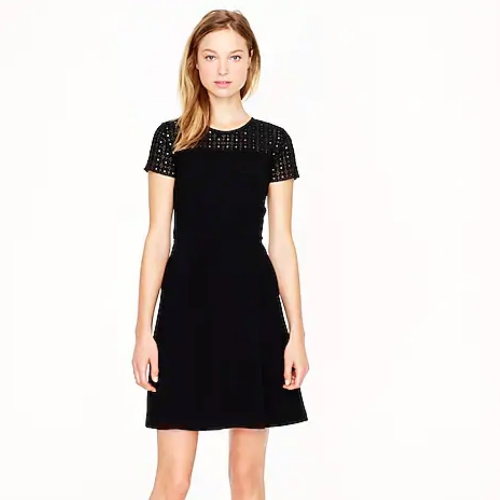 Classic black J. Crew Dress